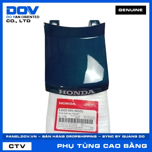 BỘ ỐP ĐUÔI SAU *B142P* WAVE, WAVE ALPHA — 83600KRS860ZG