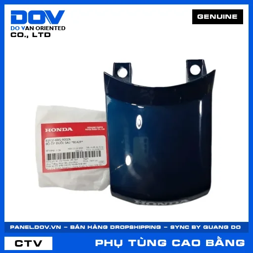 BỘ ỐP ĐUÔI SAU *B142P* WAVE, WAVE ALPHA — 83600KRS900ZA