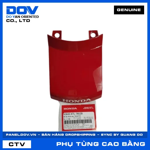 BỘ ỐP ĐUÔI SAU *R263*M WAVE, WAVE ALPHA — 83600KTL780ZB