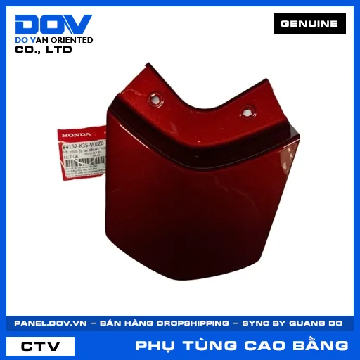 NẮP NHỰA ỐP TAY DẮT SAU*R350C* PCX, PCX 125 — 84152K35V00ZB