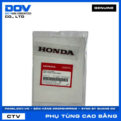 BIỂU TƯỢNG HONDA 80MM LEAD 125 — 86101K12V00ZA