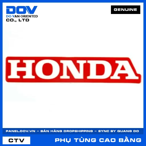 MÁC CHỮ HONDA 70MM *R383* — 86101K45NL0ZB