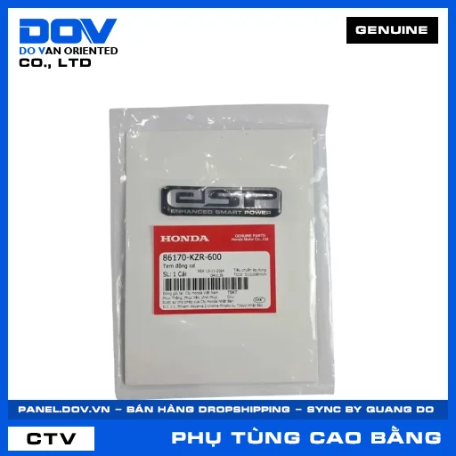 TEM ĐỘNG CƠ AIR BLADE 125, AIR BLADE 125/150, LEAD 125, PCX — 86170KZR600