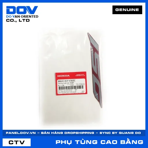 TEM ỐP TRƯỚC TRÁI *R368* — 86641K1FV30ZC