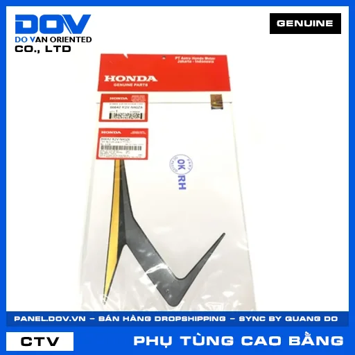 TEM ỐP TRƯỚC PHẢI A *TYPE1* — 86642K2VN40ZA