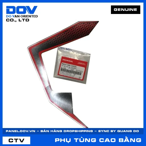 TEM ỐP TRƯỚC TRÁI *NHA76M* — 86642K66VG0ZA