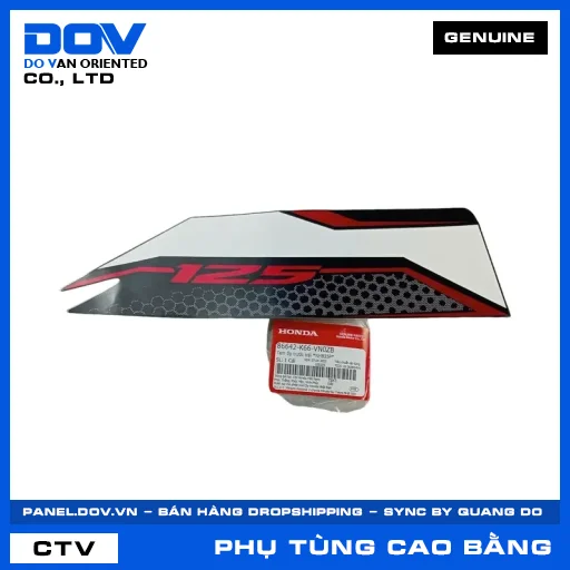 TEM ỐP TRƯỚC TRÁI *NHB35P* — 86642K66VN0ZB