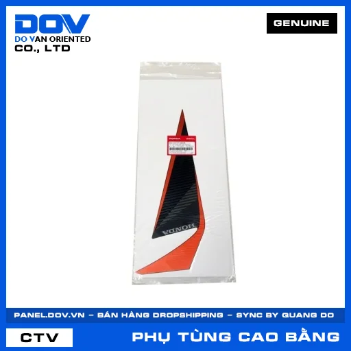 TEM DÁN B CÁNH YẾM PHẢI *YR322C* — 86643K57V80ZB