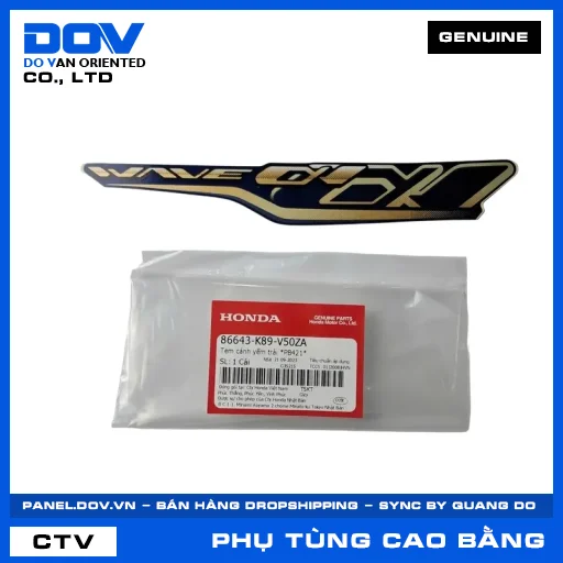 TEM CÁNH YẾM TRÁI *PB421* WAVE ALPHA 110 — 86643K89V50ZA