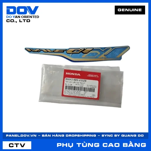 TEM CÁNH YẾM TRÁI *B203* WAVE ALPHA 110 — 86643K89V50ZB