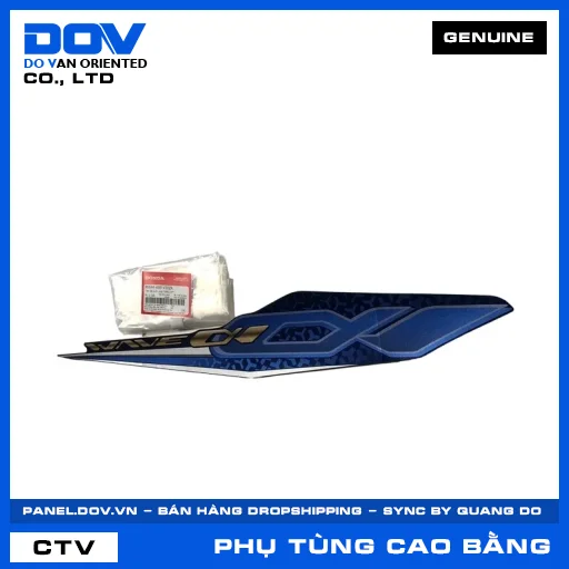 TEM ỐP SƯỜN PHẢI *PB421M* WAVE ALPHA 110 — 86644K89V30ZA