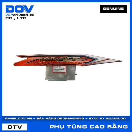 TEM ỐP SƯỜN PHẢI *YR322C* WAVE ALPHA 110 — 86644K89V40ZA