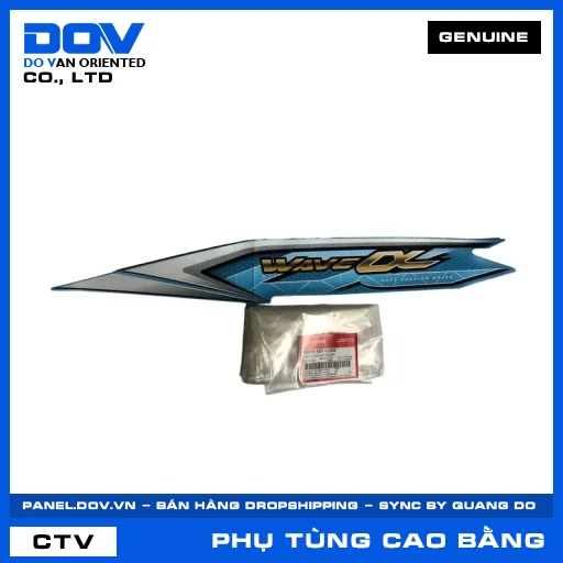 TEM ỐP SƯỜN TRÁI *B203M* WAVE ALPHA 110 — 86645K89V20ZB