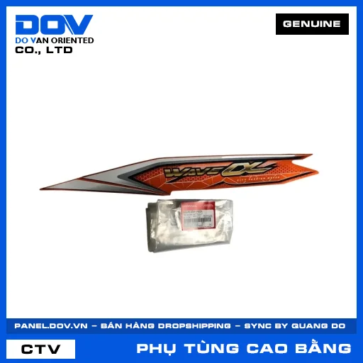 TEM ỐP SƯỜN TRÁI *YR322C* WAVE ALPHA 110 — 86645K89V40ZA