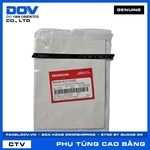 CHỮ DELUXE EDITION R340B,R340X AIR BLADE 125 — 86646K27V10ZC