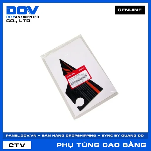 TEM ỐP ỐNG YẾM CHÍNH TRÁI *YR322C* — 86646K57V80ZB