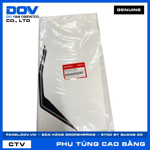 TEM ỐP TRƯỚC TRÁI B *TYPE2* AIR BLADE 125/150 — 86649K1GV00ZC