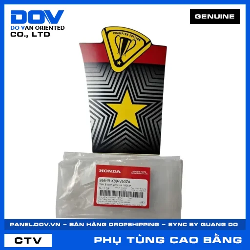 TEM B CÁNH YẾM TRÁI *R263* WAVE ALPHA 110 — 86649K89V60ZA