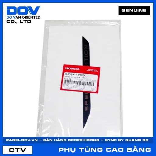 TEM ỐP SÀN BÊN PHẢI *TYPE1* AIR BLADE 125/150 — 86656K1FV10ZA