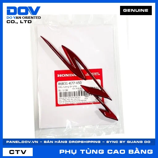 BIỂU TƯỢNG SH PHẢI — 86831K77V50