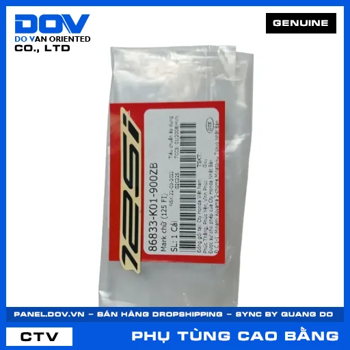 MARK CHỮ (125 FI) SH 125/150 — 86833K01900ZB