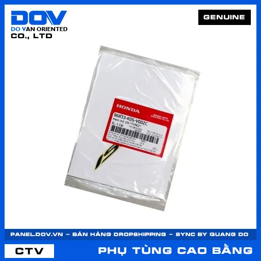 MARK CHỮ 150 *NHC26* SH 125/150 — 86833K0SV00ZC