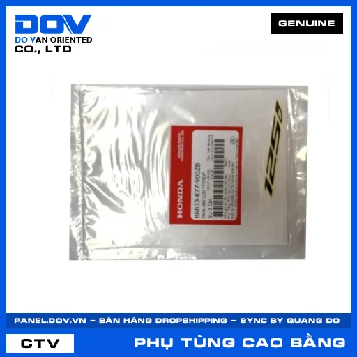 MARK CHỮ 125L *NH1* SH 125/150 — 86833K77V00ZB