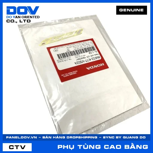 MARK CHỮ 125 *NHA76M* — 86833K77V50ZA