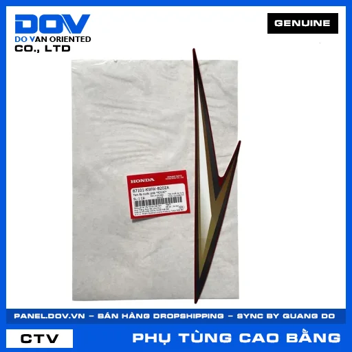 TEM ỐP TRƯỚC PHẢI *R313C* WAVE RSX 110 — 87101KWWB20ZA
