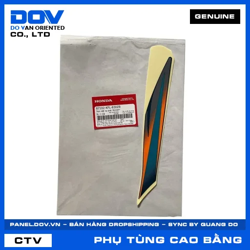 Tem mặt nạ phải *B154M* — 87102KFL830ZB