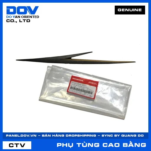 TEM ỐP ĐÈN FA TRƯỚC TRÁI *NHA6 AIR BLADE 110 — 87102KVGV20ZA