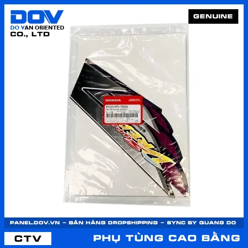TEM CỐP XE PHẢI *R150CU* SUPER DREAM — 87103KFV790ZA