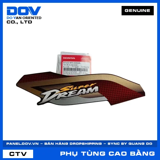 TEM CỐP XE PHẢI R150F SUPER DREAM — 87103KFV830ZA