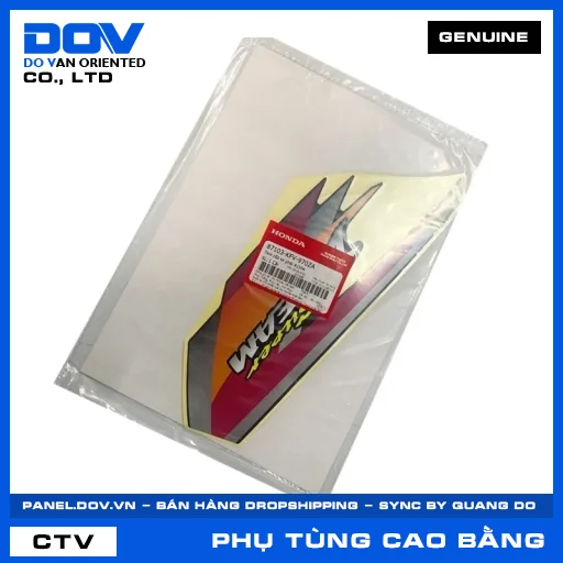 TEM CỐP XE PHẢI R150K SUPER DREAM — 87103KFV970ZA