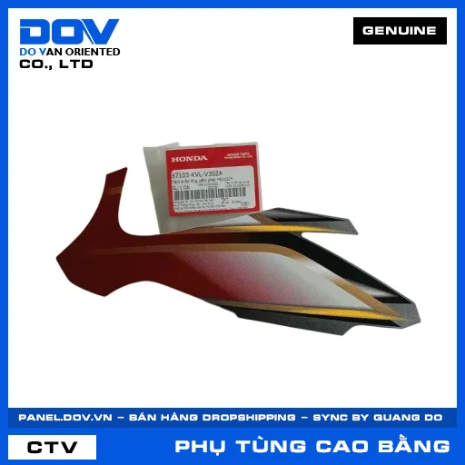 Tem A ốp ống yếm phải *R313C* — 87103KVLV30ZA