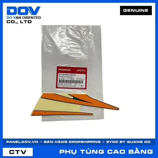 TEM CỐP PHẢI *B154M* — 87105KFL890ZA