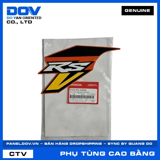 TEM B CÁNH YẾM PHẢI *PB373M* WAVE ALPHA — 87107KTL670ZA