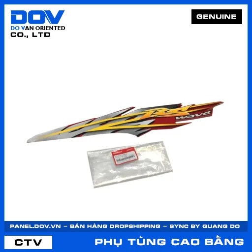 Tem ốp sườn trái *R263* WAVE ALPHA — 87108KTL640ZC