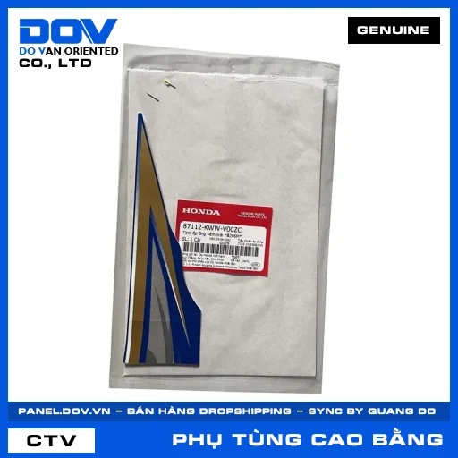 TEM ỐP ỐNG YẾM TRÁI *B206M* WAVE RSX 110 — 87112KWWV00ZC