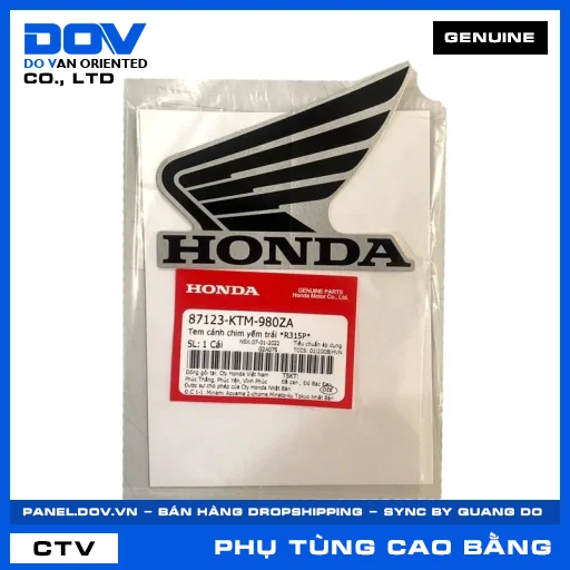 Tem cánh chim yếm trái *R315P* FUTURE NEO — 87123KTM980ZA