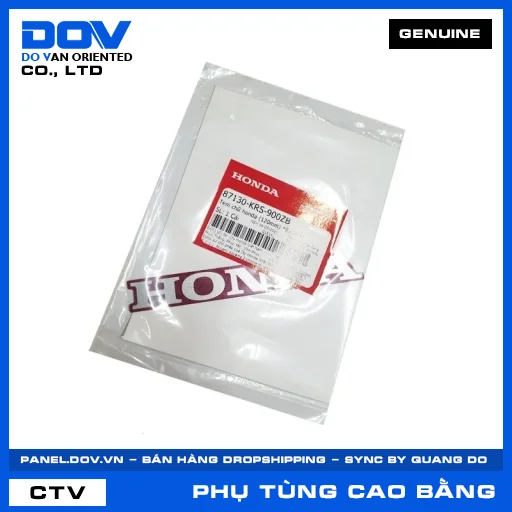 TEM CHỮ HONDA (120MM) *R203M* WAVE ALPHA — 87130KRS900ZB