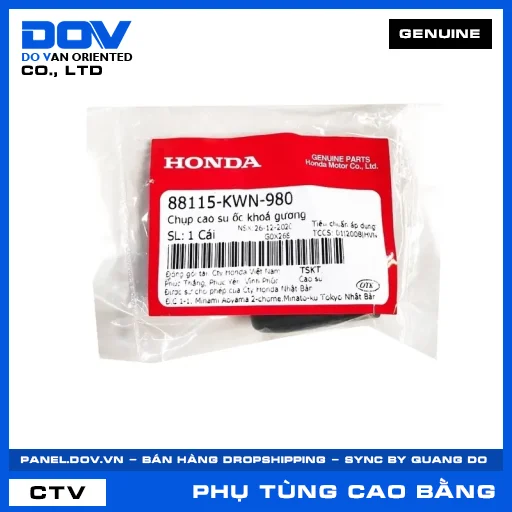 CHỤP CAO SU ỐC KHOÁ GƯƠNG (kiếng) ADV350, ICON E, PCX, PCX 125 — 88115KWN980
