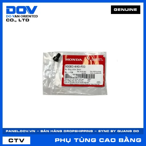 BU LÔNG CHÌM 5MM AIR BLADE 125/160, LEAD 125, PCX 160, SH 125/150 — 90083K40F00