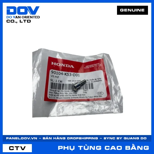 VÍT MỞ ADV350, AIR BLADE 125/150, AIR BLADE 125/160, LEAD 125 — 90104K53D01