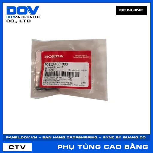 BU LÔNG TAY CÔN CB150R, CB250 NIGHTHAWK, CB300R, CB500F — 90113438000