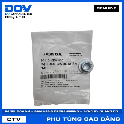 BẠC ĐỆM GIÁ ĐỂ CHÂN SAU WAVE ALPHA — 90116KEV900