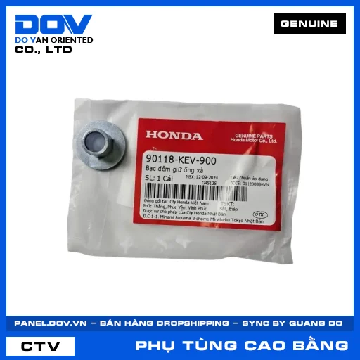 BẠC ĐỆM GIỮ ỐNG XẢ (pô) WAVE ALPHA — 90118KEV900