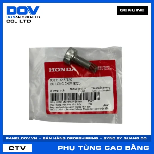 BU LÔNG CHÌM 8X25 WINNER X — 90131K45TA0