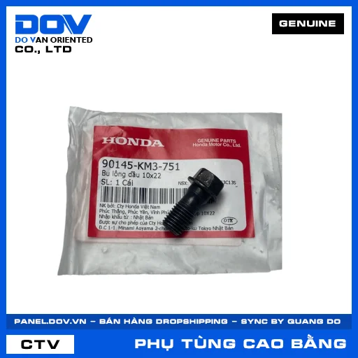 BU LÔNG DẦU 10X22 FUTURE 125, FUTURE NEO, WAVE ALPHA, WAVE RSX 110 — 90145KM3751