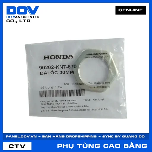 ĐAI ỐC 30MM AIR BLADE 110, AIR BLADE 125, AIR BLADE 125/150, AIR BLADE 125/160 — 90202KN7670